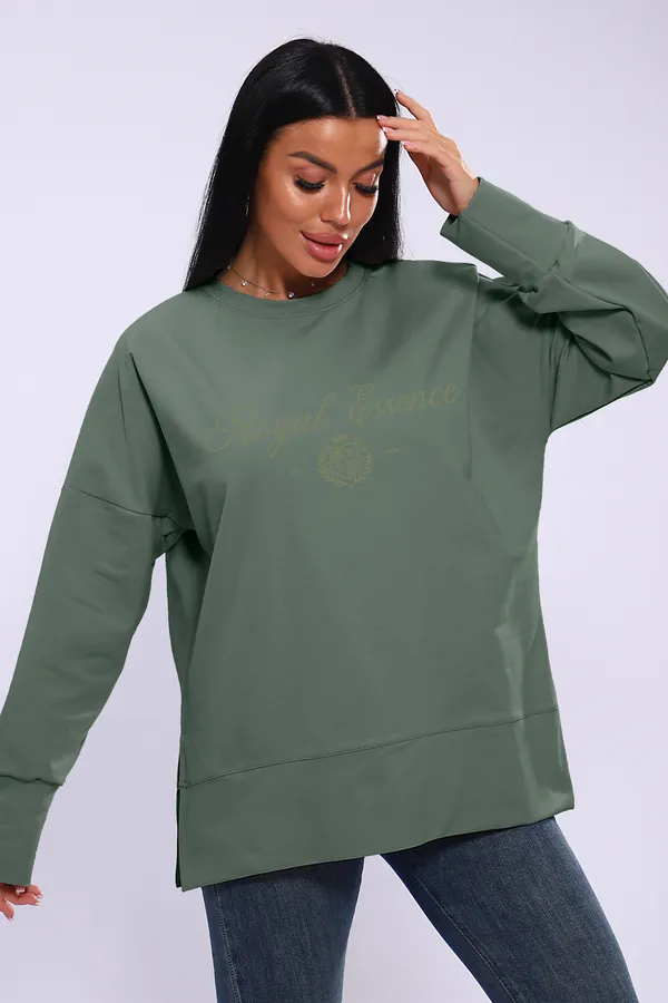 Лонгслив ЛЖ-013 НАТАЛИ, хаки - фото 2