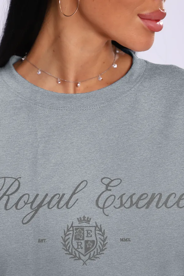 Лонгслив ЛЖ-013 НАТАЛИ, серый меланж - фото 2