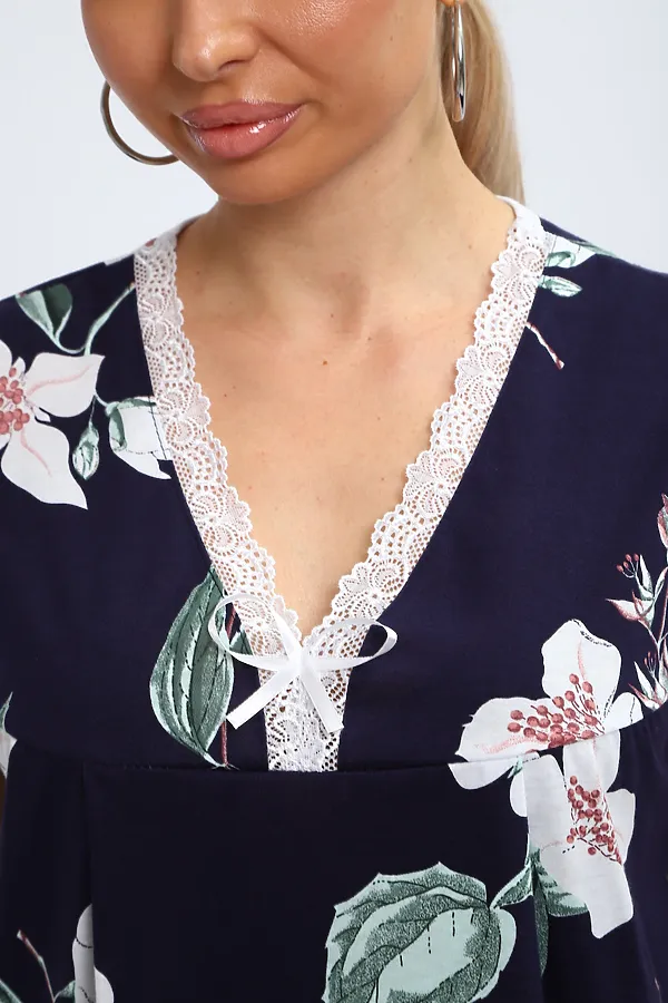 Сорочка С427 НАТАЛИ, элегия - фото 2