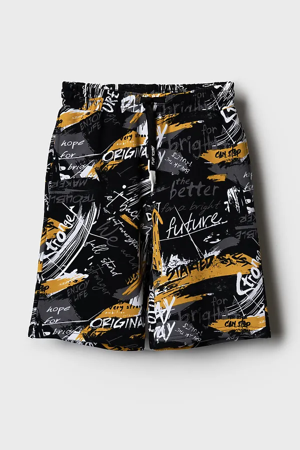 Шорты трикотажные для мальчиков PLAYTODAY, разноцветный - фото 2