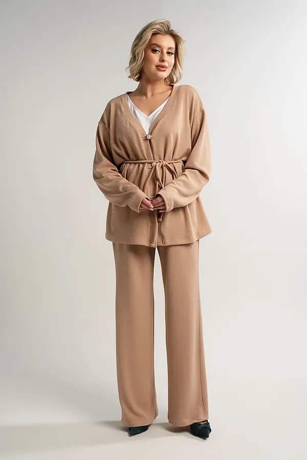 Брюки Вэлери LADY TAIGA, бежевые - фото 2