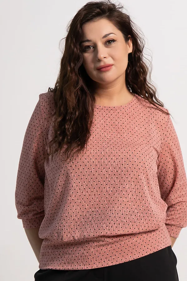 Блуза Люмия LADY TAIGA, пыльная роза - фото 2