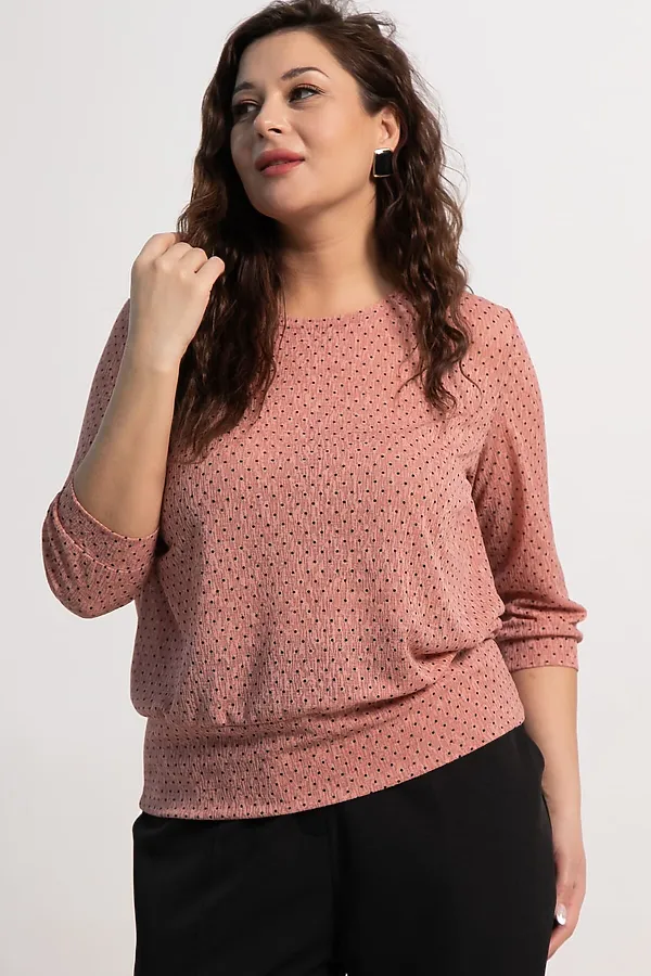 Блуза Люмия LADY TAIGA, пыльная роза - фото 2
