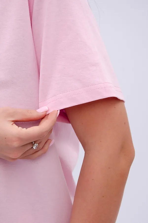 Пижама с брюками Букет НАТАЛИ, розовый - фото 2