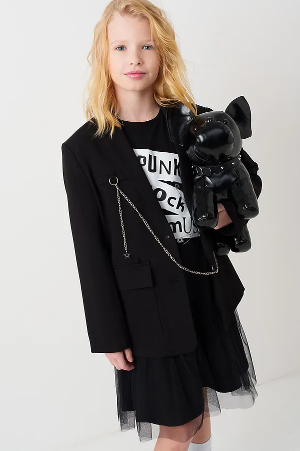 Сумка для девочек PLAYTODAY, черный - фото 2