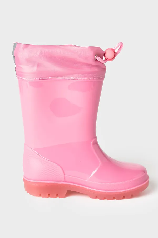 Сапоги резиновые для девочек PLAYTODAY, розовый - фото 2