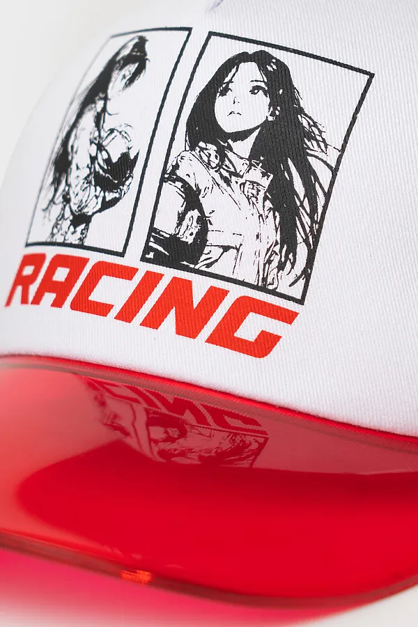 Кепка текстильная для девочек PLAYTODAY, белый - фото 2