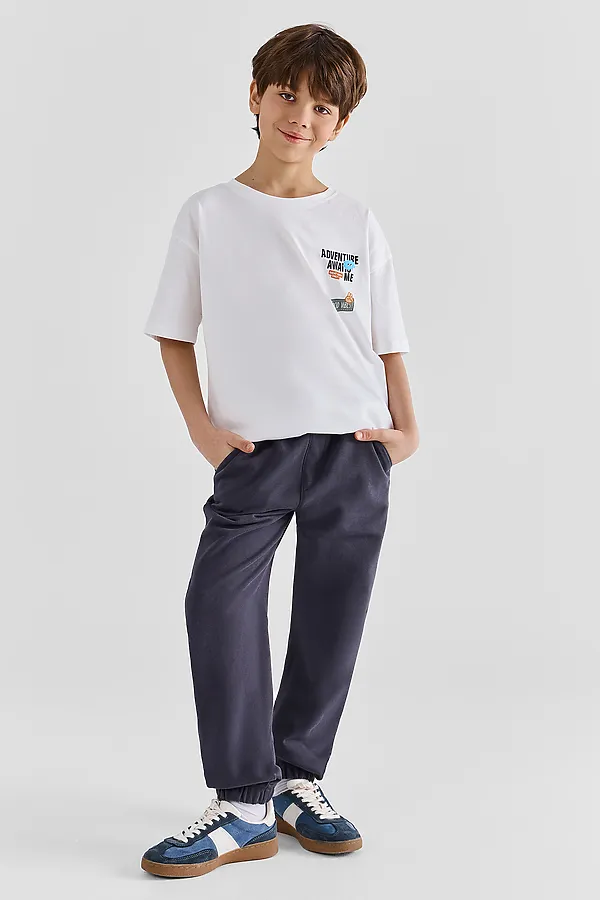 Футболка для мальчиков MARK FORMELLE, белый +печать4 - фото 2