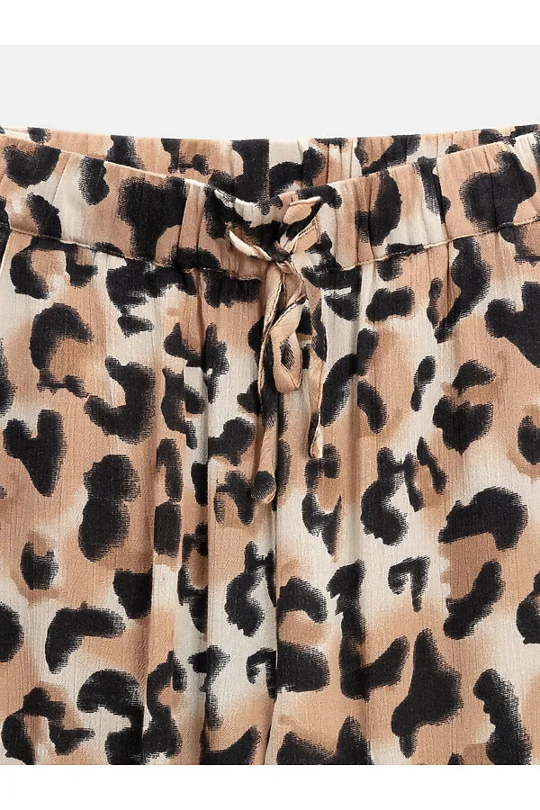 Брюки ACOOLA, леопардовый принт - фото 2