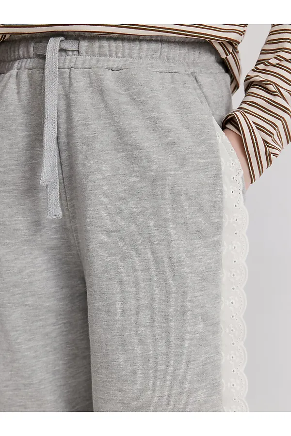 Брюки ACOOLA, серый меланж - фото 2