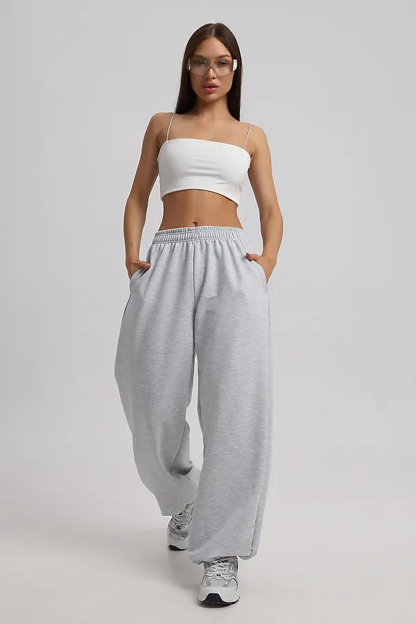 Брюки Б-02 НАТАЛИ, серый - фото 2