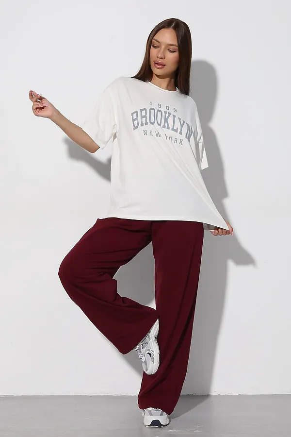 Брюки Б-02 НАТАЛИ, бордовый - фото 2