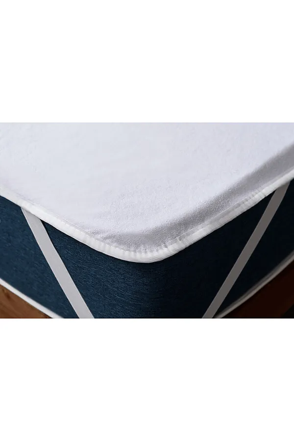 Наматрасник Комфорт 60*120 с резинкой по углам НАТАЛИ, белый - фото 2