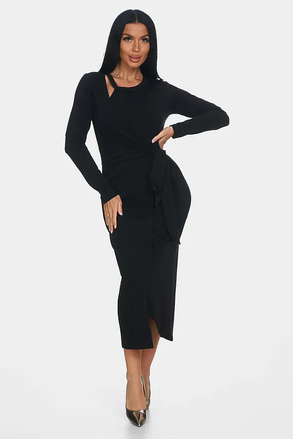 Платье Мила-Р НАТАЛИ, черный - фото 2