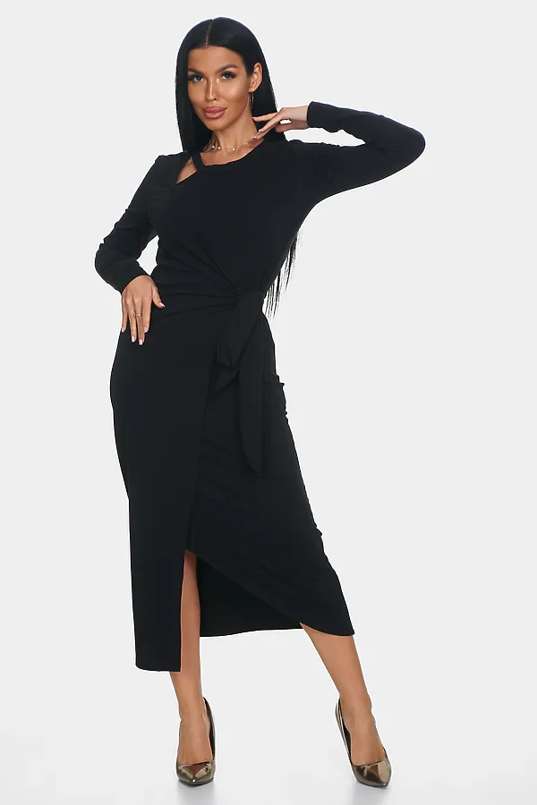 Платье Мила-Р НАТАЛИ, черный - фото 2