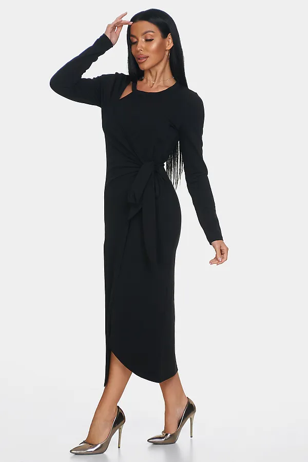 Платье Мила-Р НАТАЛИ, черный - фото 2