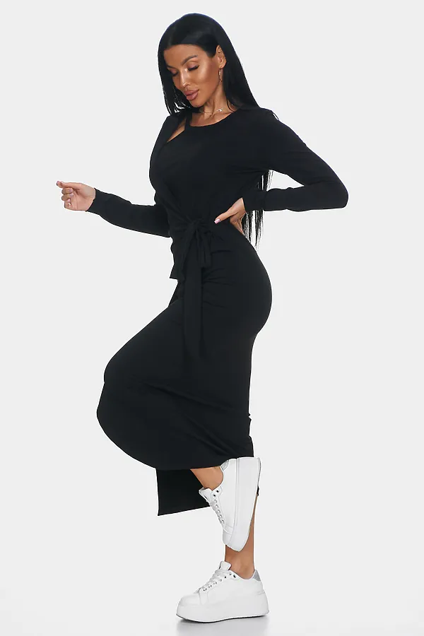 Платье Мила-Р НАТАЛИ, черный - фото 2