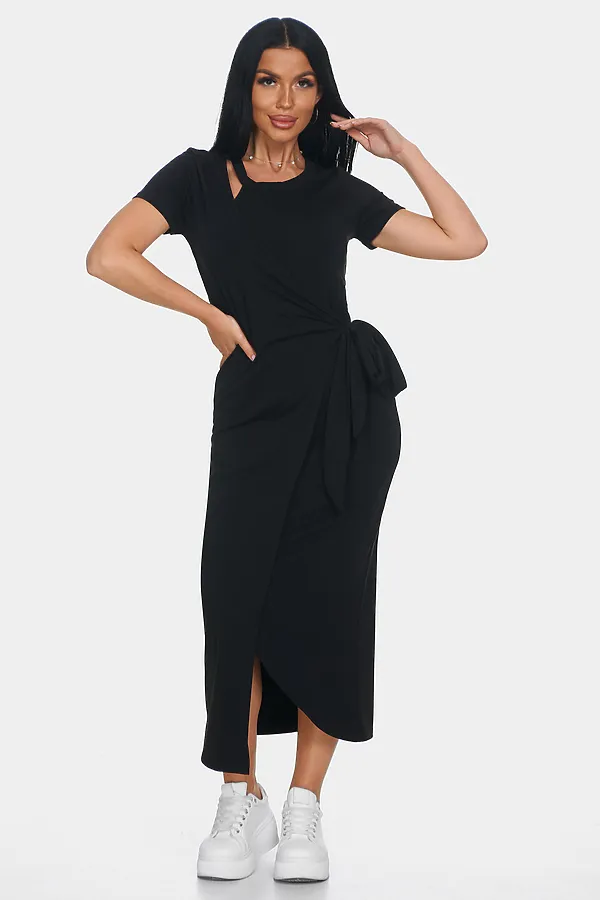 Платье Мила НАТАЛИ, черный - фото 2