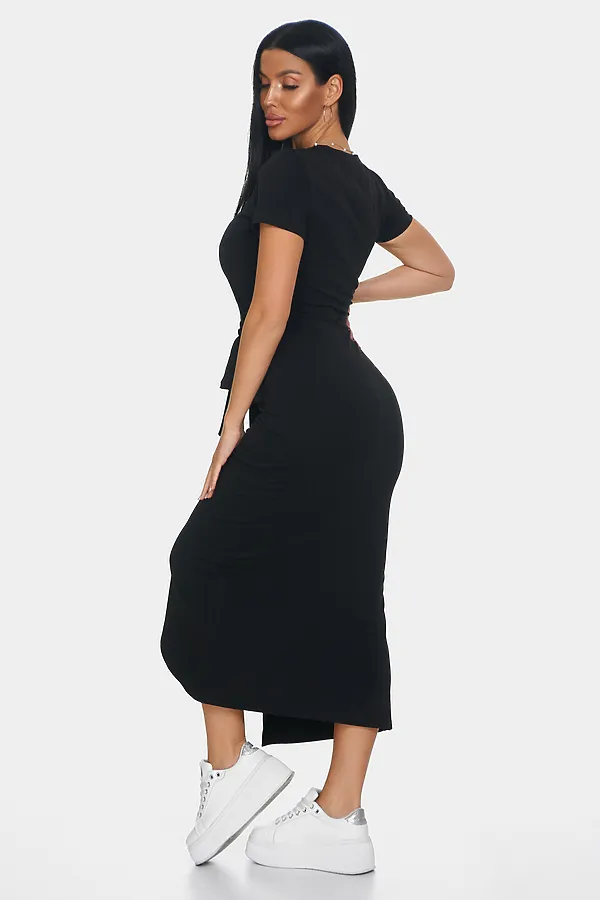 Платье Мила НАТАЛИ, черный - фото 2