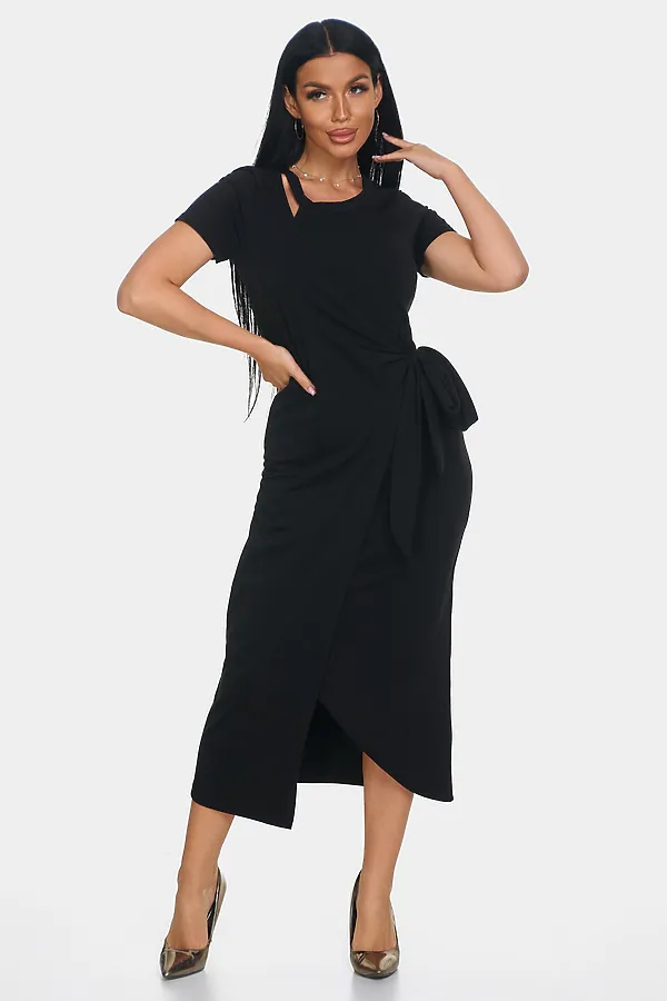 Платье Мила НАТАЛИ, черный - фото 2