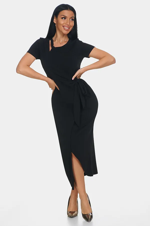 Платье Мила НАТАЛИ, черный - фото 2