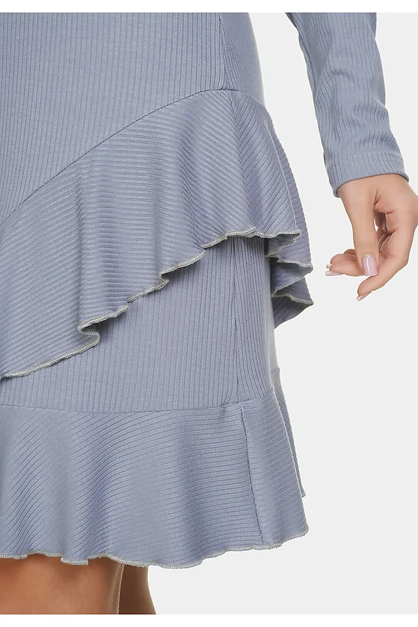 Платье Николь НАТАЛИ, серый - фото 2