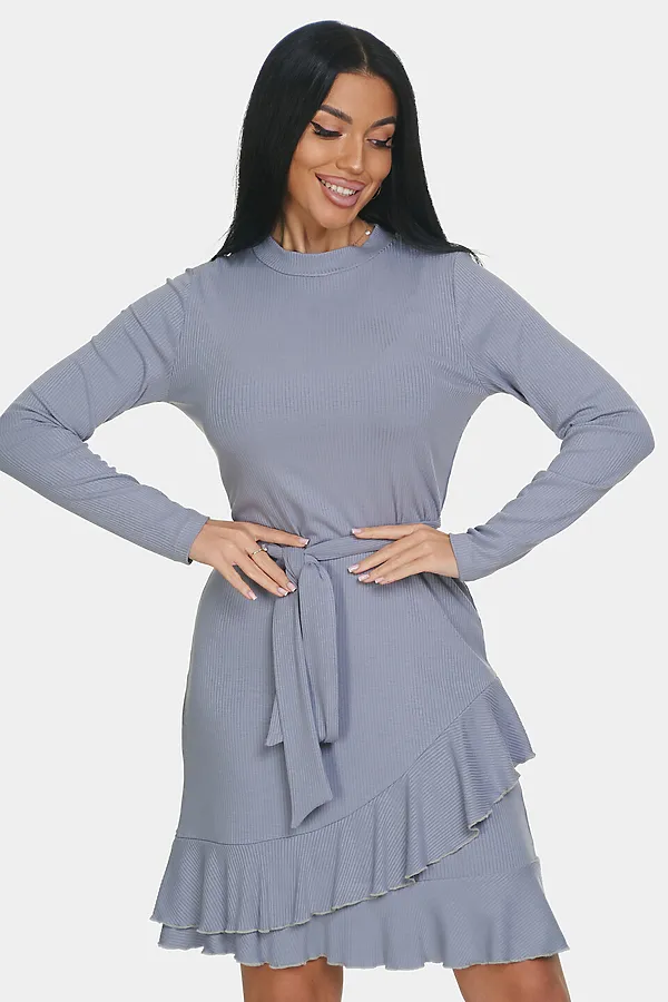 Платье Николь НАТАЛИ, серый - фото 2