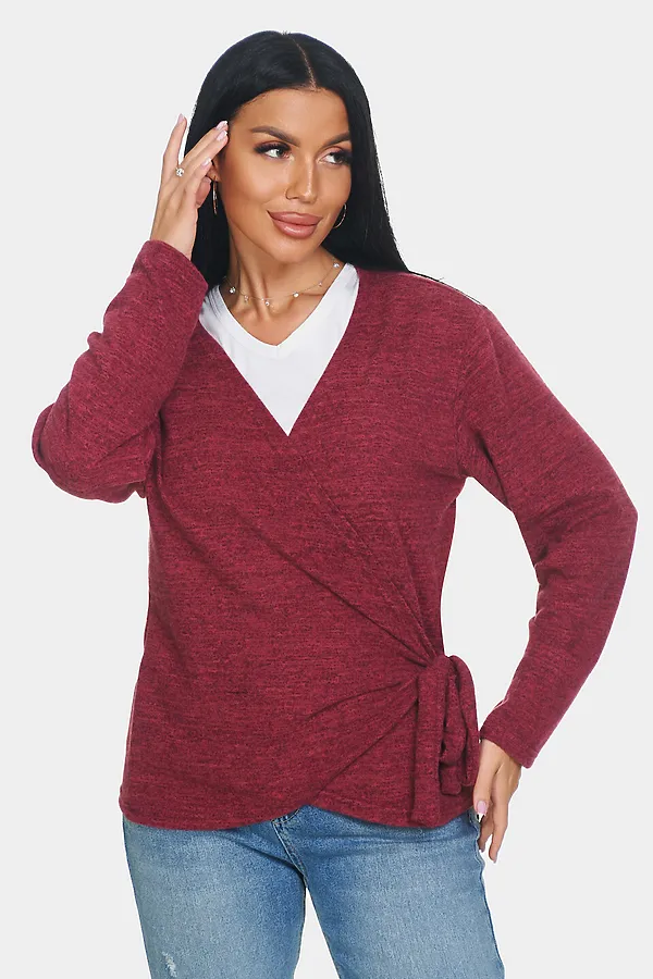 Джемпер Эмма НАТАЛИ, бордовый - фото 2