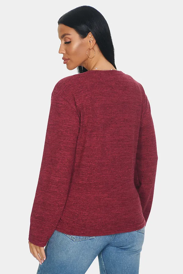 Джемпер Эмма НАТАЛИ, бордовый - фото 2