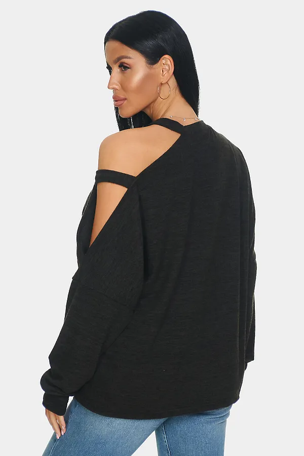 Джемпер Пэрис НАТАЛИ, черный - фото 2