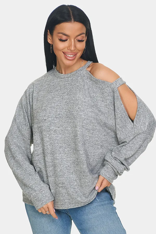 Джемпер Пэрис НАТАЛИ, серый - фото 2