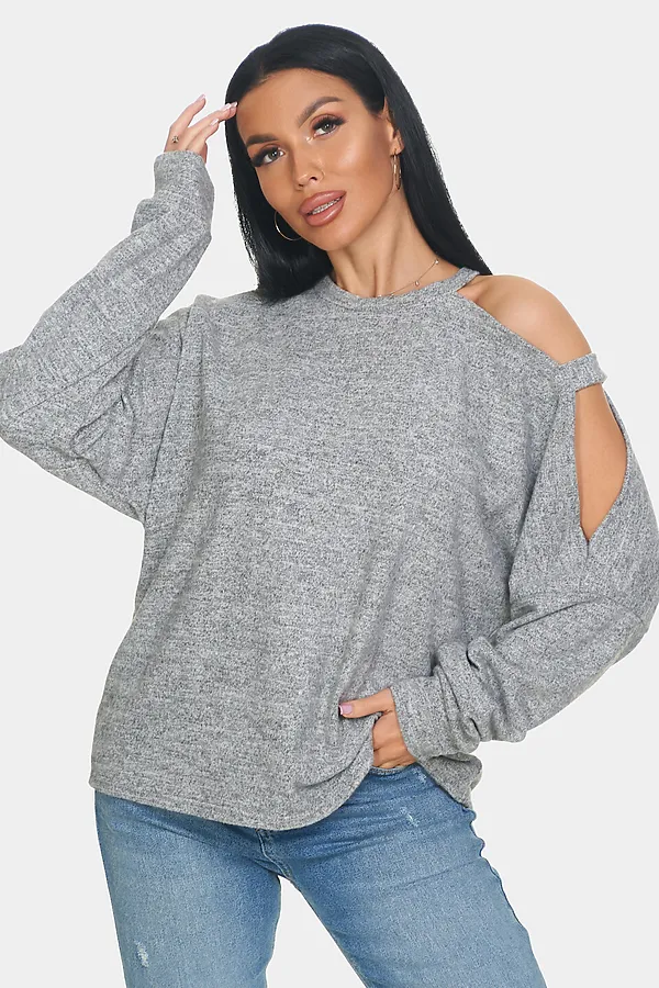 Джемпер Пэрис НАТАЛИ, серый - фото 2