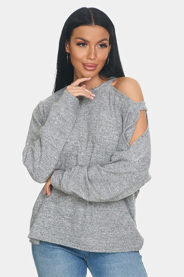 Джемпер Пэрис НАТАЛИ, серый - фото 2