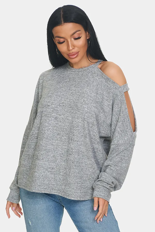 Джемпер Пэрис НАТАЛИ, серый - фото 2