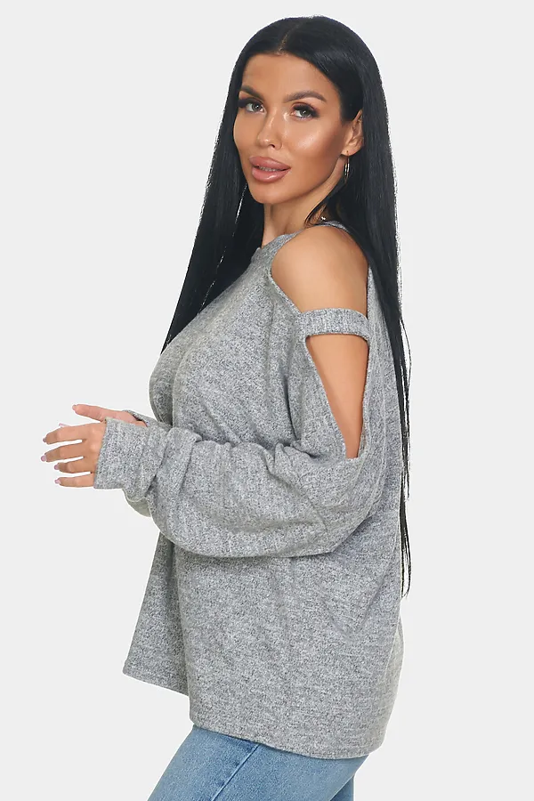 Джемпер Пэрис НАТАЛИ, серый - фото 2