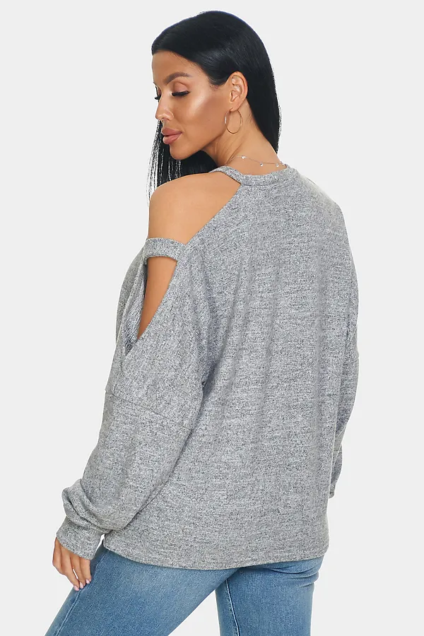 Джемпер Пэрис НАТАЛИ, серый - фото 2