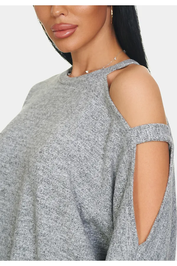 Джемпер Пэрис НАТАЛИ, серый - фото 2