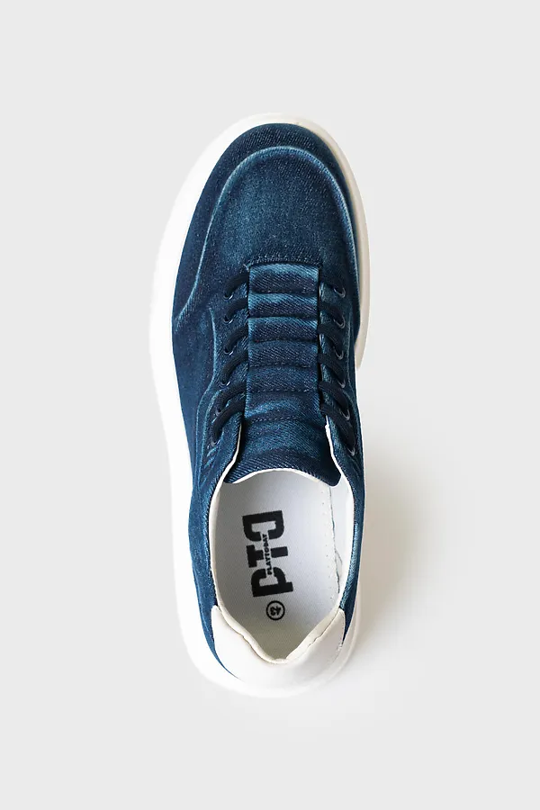 Полуботинки мужские PLAYTODAY, тёмно-синий - фото 2