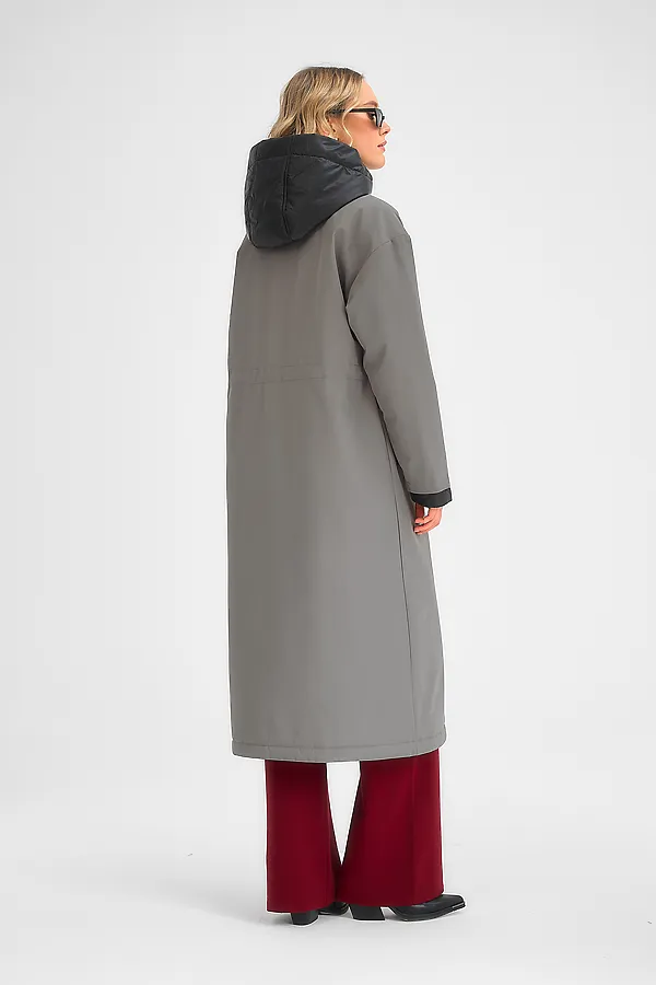  Плащ утепленный HOOPS, хаки - фото 2