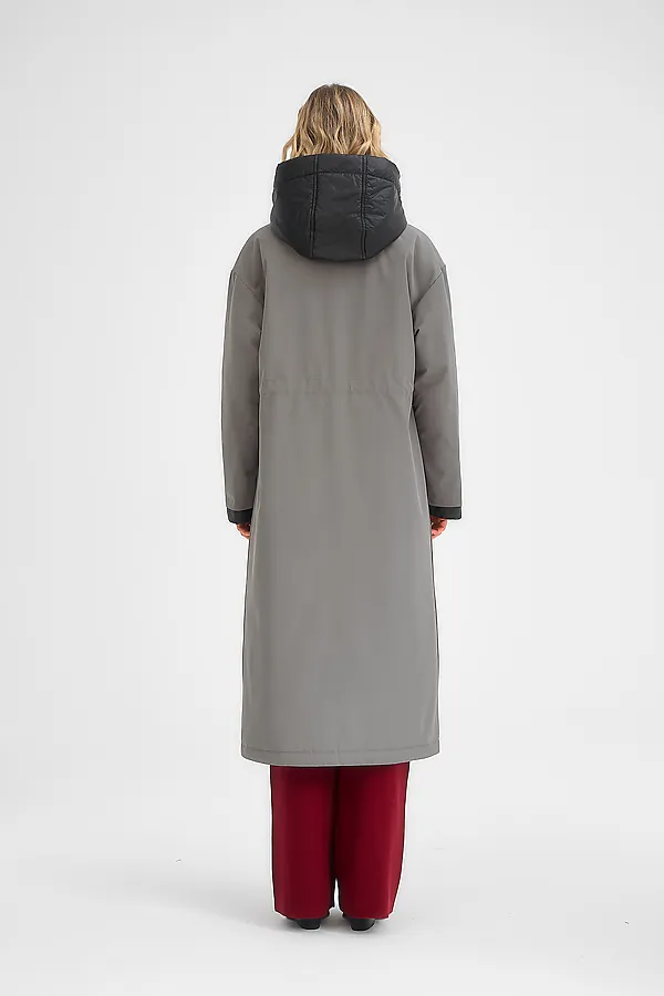  Плащ утепленный HOOPS, хаки - фото 2