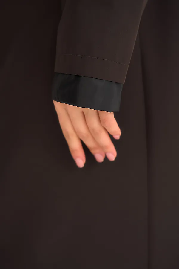 Плащ утепленный HOOPS, коричневый - фото 2