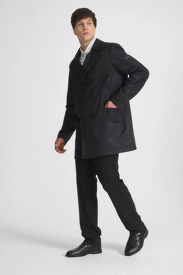 Куртка мужская HOOPS, черный - фото 2