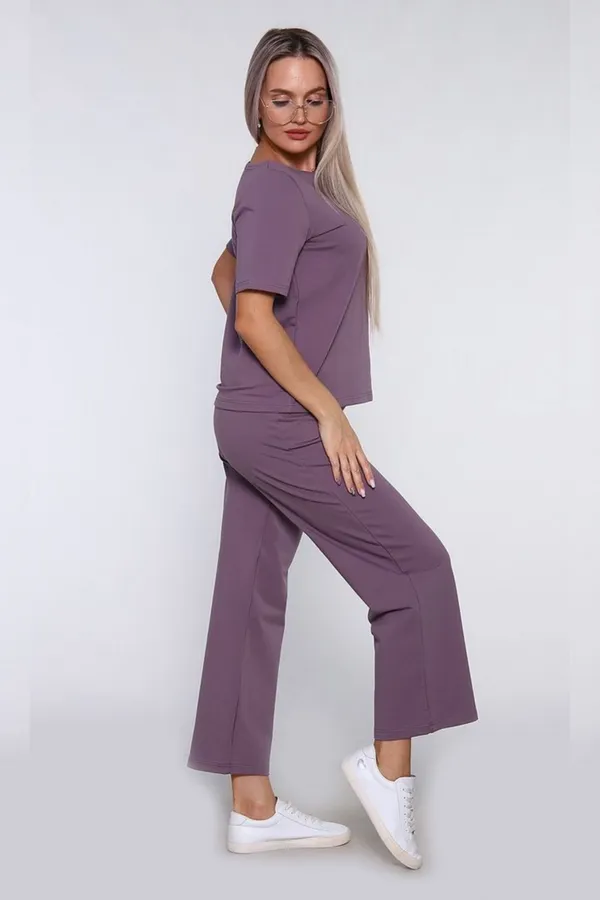 Костюм с брюками 650 НАТАЛИ, лиловый - фото 2
