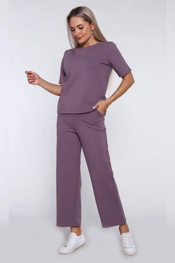 Костюм с брюками 650 НАТАЛИ, лиловый - фото 2