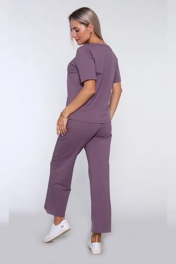 Костюм с брюками 650 НАТАЛИ, лиловый - фото 2