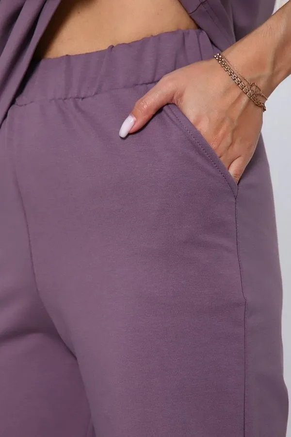 Костюм с брюками 650 НАТАЛИ, лиловый - фото 2