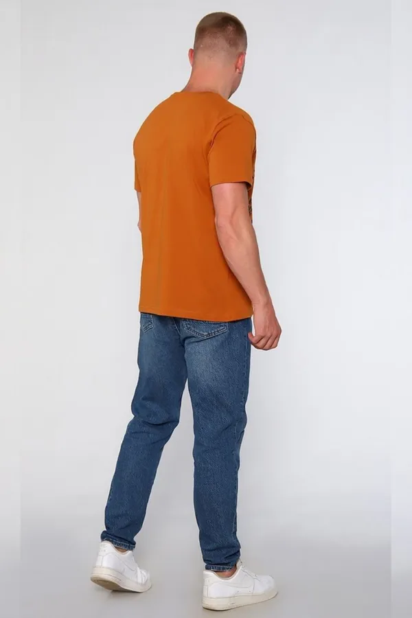 Футболка 2225 Байкер НАТАЛИ, горчичный - фото 2