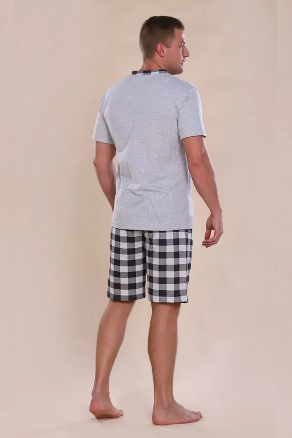 Костюм с шортами 800 Oazis НАТАЛИ, серый - фото 2