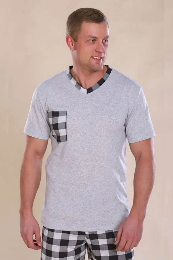 Костюм с шортами 800 Oazis НАТАЛИ, серый - фото 2