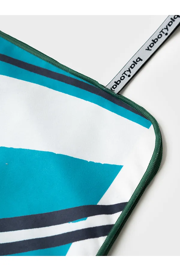 Полотенце текстильное для мальчиков PLAYTODAY, белый,зеленый - фото 2